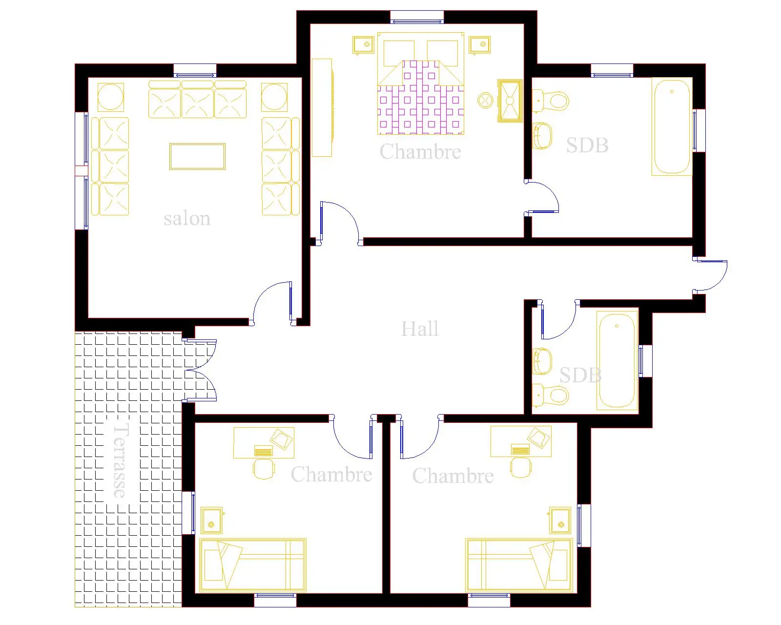 villa 1p